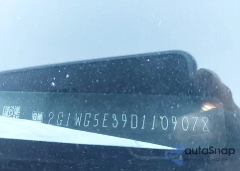 2013 Chevrolet Impala Lt из США, поврежденный, VIN 2G1WG5E39D1109078